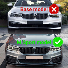 Cargar imagen en el visor de la galerĆa, NINTE Front Lip For 2017 - 2020 BMW 5 Series G30 G38 M Sport MP Style Lower Splitter - NINTE