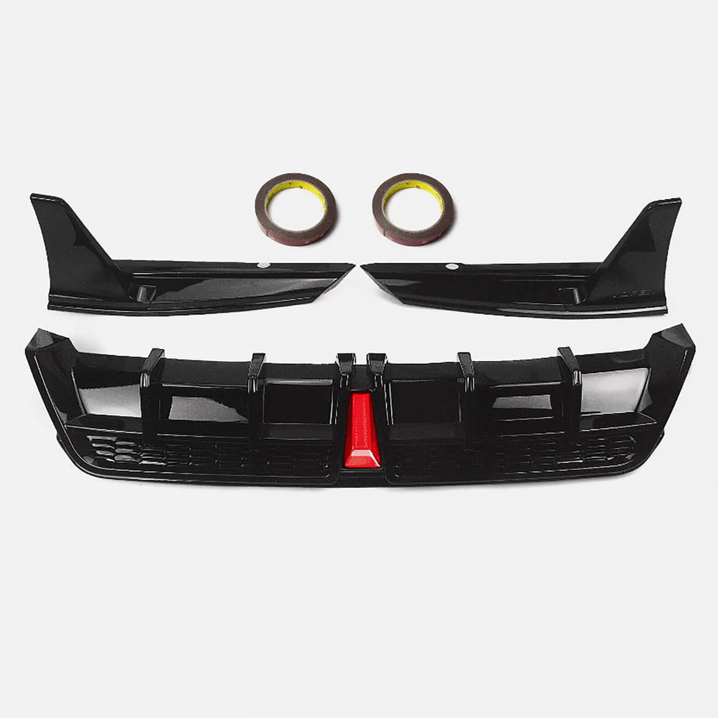 NINTE For 2018 - 2024 Toyota Camry SE XSE Yofer V2 LED Rear Bumper Diffuser + Corner Extension - NINTE