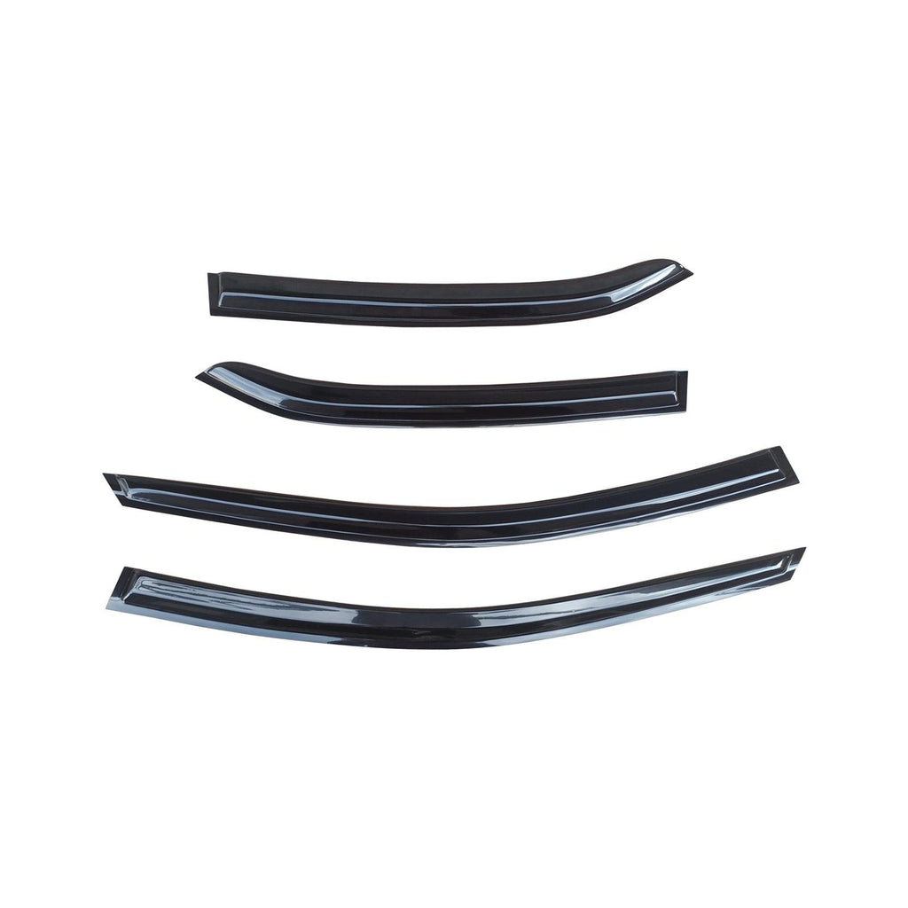 NINTE For 2018 - 2024 TOYOTA CAMRY Clip - on Black Trim Window Visor Rain Guard Deflector - NINTE