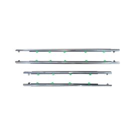 NINTE For 2012 - 2016 Honda CR - V Car Window Moulding Trim Weatherstrips Seal Fit 4PC (72450 - T0G - A01 72410 - T0G - A01 72950 - T0G - A01 72910 - T0G - A01) - NINTE