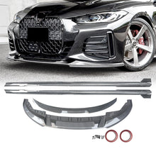 Load image into Gallery viewer, NINTE For 2022 - 2024 BMW 4 - Series Gran Coupe G26 M Sport 4DR I4 M Sport M50 Front Lip Side Skirts Rear Spoiler ABS Painted - NINTE