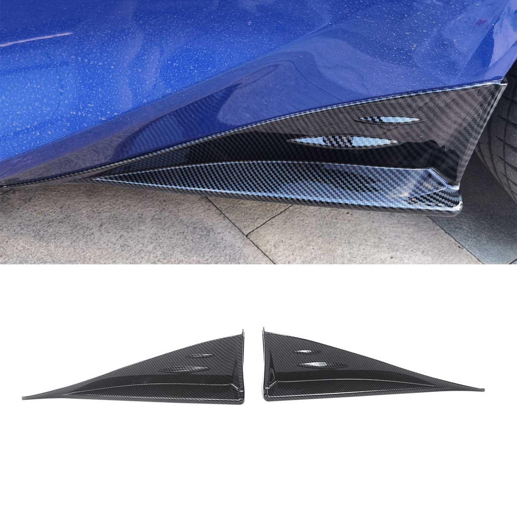 NINTE Side Splitters Vent Covers For 2022 2023 2024 Toyota GR86 Subaru BRZ Front Fender Side Vent - NINTE