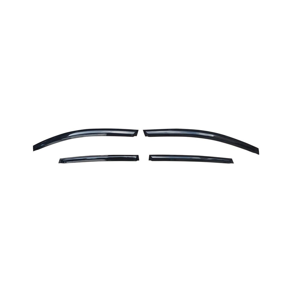 NINTE For 2023 - 2025 HONDA ACCORD 11th Gen Black Trim Window Visor Rain Guard - NINTE