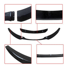 Laden Sie das Bild in den Galerie-Viewer, NINTE Front Bumper Lip Splitter For 2008 - 2013 BMW E82 128i 135i M Sport Glossy Black - NINTE