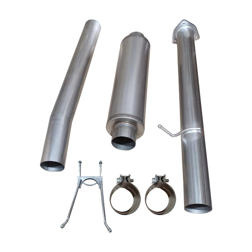 NINTE 4'' 2013 - 2018 6.7 Cummins DPF Delete Race Pipe Dodge Ram 2500/3500 - NINTE