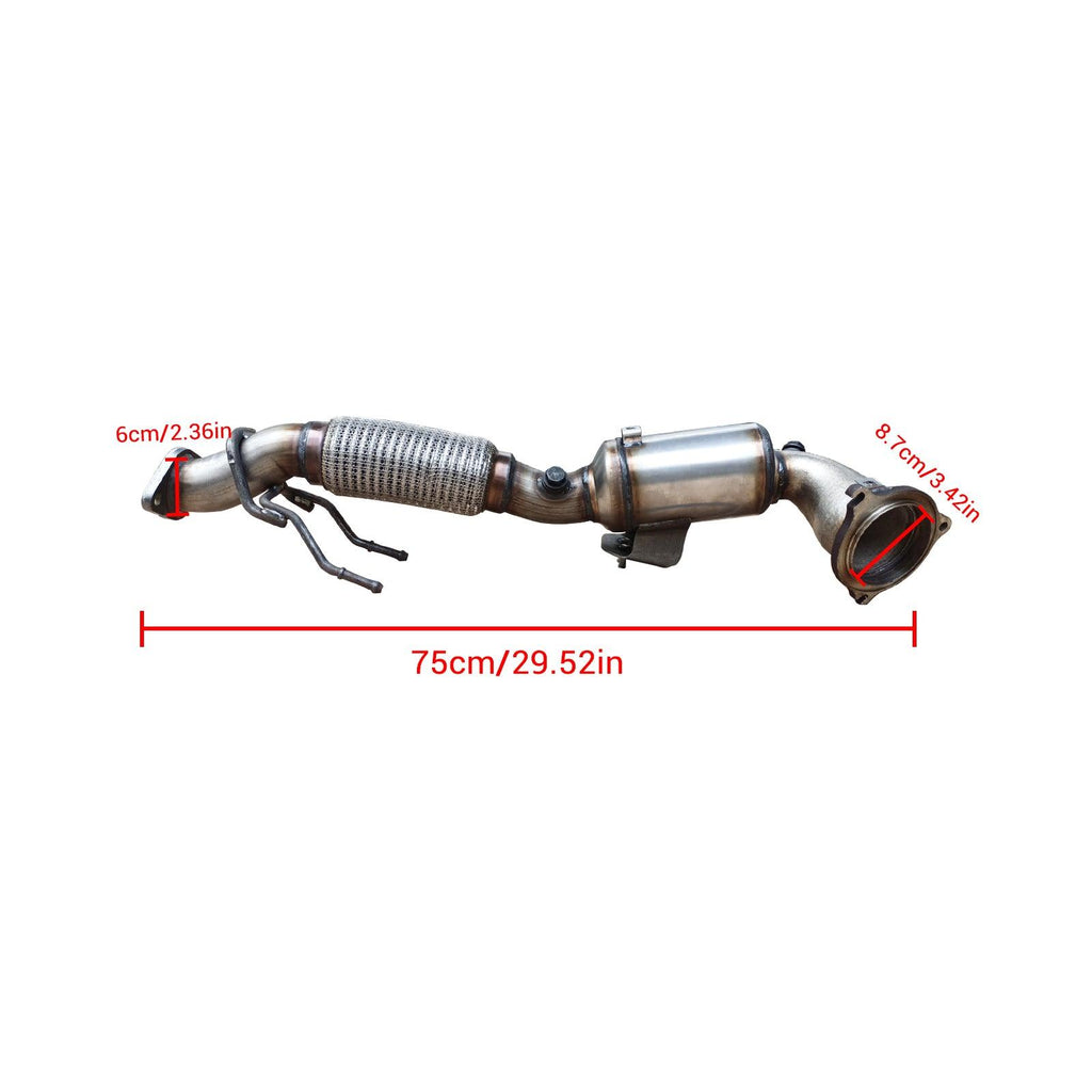 NINTE Catalytic Converter Compatible with Ford Escape 2013 - 2016 1.6L Turbo Ford Escape 2017 - 2019 1.5L (EPA Compliant high flow standard) - NINTE