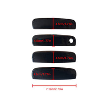 Load image into Gallery viewer, NINTE Door Handle Trim Cover Fit For Dodge Charger 2011 - 2021 2022 2023 Front Rear Left Driver and Right Passenger Side 4pcs Handle Cover Trim - NINTE