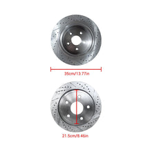 Charger l'image dans la galerie, NINTE For Chrysler Aspen Dodge Ram 1500 Durango 5 Lug Model Rear Drilled Brake Rotors - NINTE