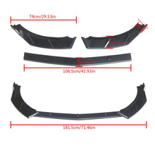 Laden Sie das Bild in den Galerie-Viewer, NINTE For 2021 - 2024 KIA K5 LX LXS EX Front Lip Bumper Lip Splitter Spoiler ABS - NINTE