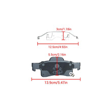 Load image into Gallery viewer, NINTE Rear Ceramic Disc Brake Pads Set For Dodge Durango Jeep Grand Cherokee D1498 - NINTE