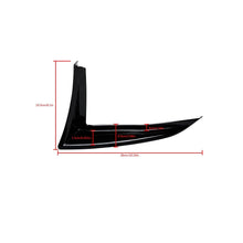 Load image into Gallery viewer, NINTE Rear Bumper Diffuser Winglets Splitter for Toyota GR86 Subaru BRZ 2022 - 2025 ABS Gloss Black 2pcs Rear Diffuser Winglets Car Accessorier - NINTE