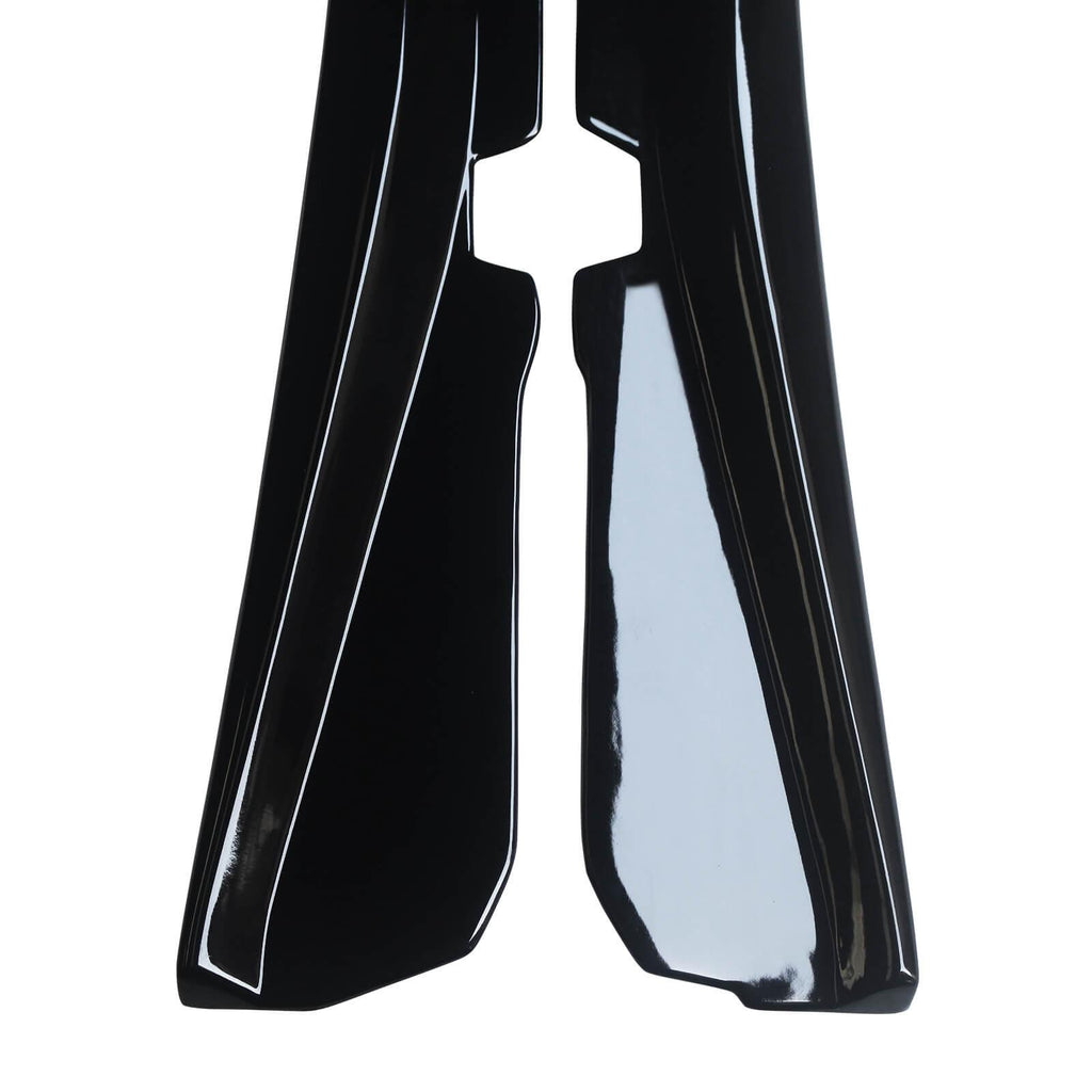 NINTE For 2014 - 2019 Chevy Corvette C7 Side Skirts Base Rocker Panel - NINTE