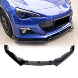 NINTE Front Lip For 2013 2018 Toyota GR86 Subaru BRZ ABS Front Bumper Spoiler Splitter Lip