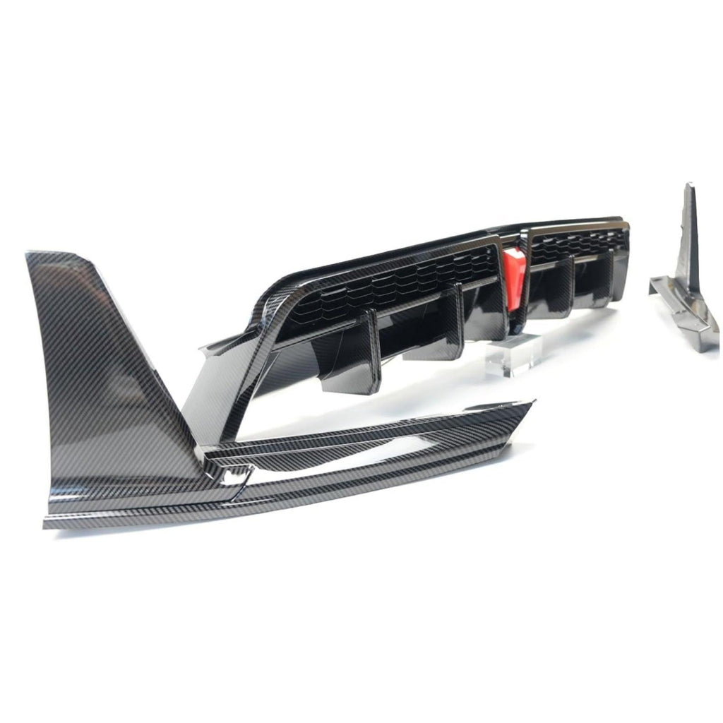 NINTE For 2018 - 2024 Toyota Camry SE XSE Yofer V2 LED Rear Bumper Diffuser + Corner Extension - NINTE