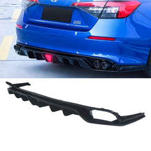 Laden Sie das Bild in den Galerie-Viewer, NINTE For 2022 - 2025 Honda Civic 11th Gen Sedan Rear Diffuser Rear Bumper Lip with LED Brake Light and tips - NINTE