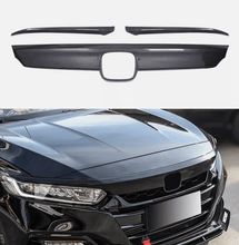Load image into Gallery viewer, NINTE For 2018 - 2020 Honda Accord Front Bumper Hood Grille Cover W/Eyelid Molding Grille Cover ABS - NINTE