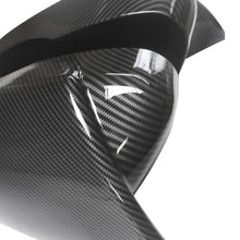 Cargar imagen en el visor de la galería, NINTE For 2013 - 2020 Ford Fusion Mondeo Painted Mirror Cover Mirror Caps Gloss Black Carbon Fiber - NINTE
