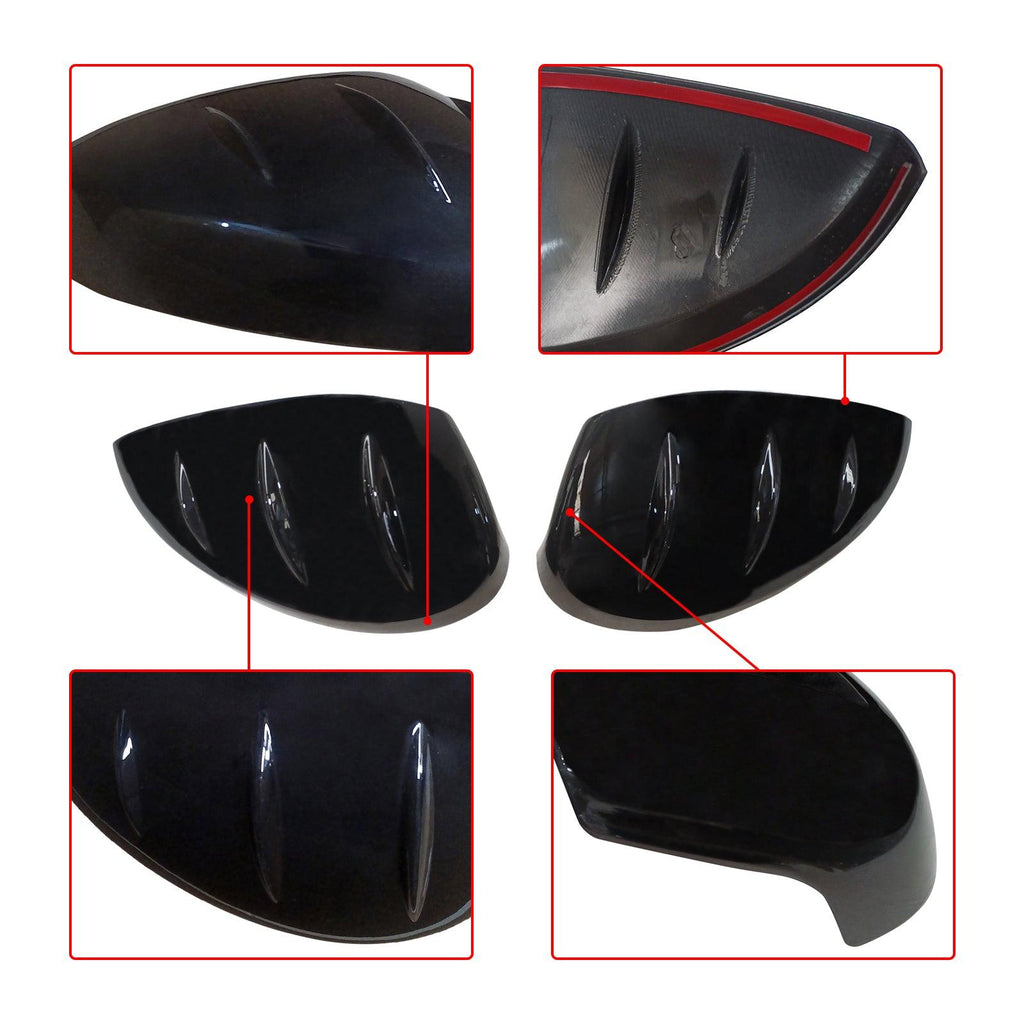 NINTE For 2022 - 2025 Honda Civic Sedan ABS Painted Rear View Mirror Covers Mirror Cap Overlay - NINTE
