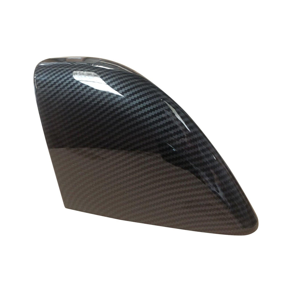 NINTE Mirror Covers for 2016 - 2022 Tesla Model X Mirror Overlays Carbon Fiber Style ABS Painted (NOT the Replacement) - NINTE