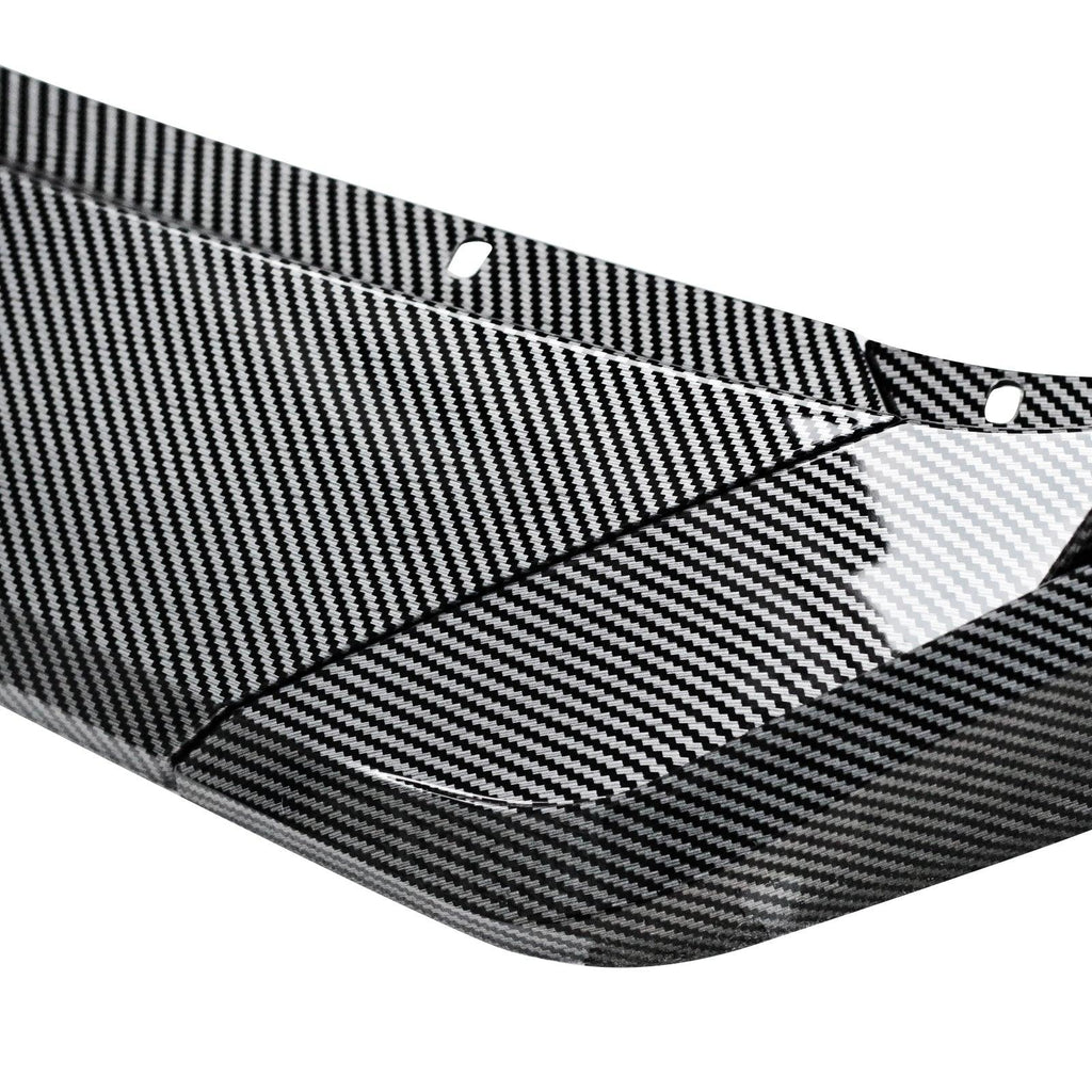 NINTE For 2020 - 2025 Chevrolet Corvette C8 Front Lip Stingray Z51 7PCs ABS Front Bumper Splitter - NINTE