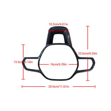 Load image into Gallery viewer, NINTE For 2022 - 2025 11th Honda Civic Steering Wheel Cover Trims Interior Accessories Carbon Fiber - NINTE