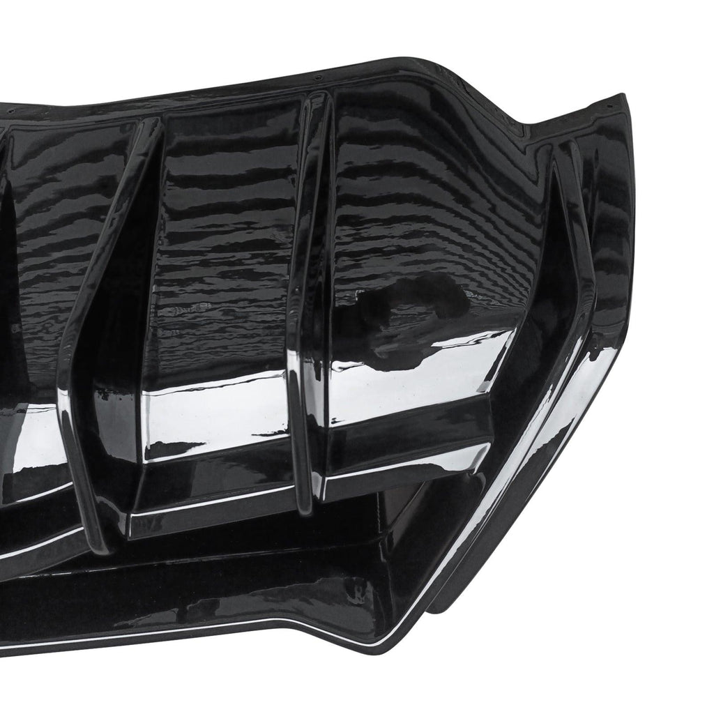 NINTE Rear Diffuser For 2020 - 2025 Chevy Corvette C8 ABS Add - on Gloss Black Lower Bumper Exterior Accessories - NINTE