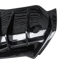 Laden Sie das Bild in den Galerie-Viewer, NINTE Rear Diffuser For 2020 - 2025 Chevy Corvette C8 ABS Add - on Gloss Black Lower Bumper Exterior Accessories - NINTE
