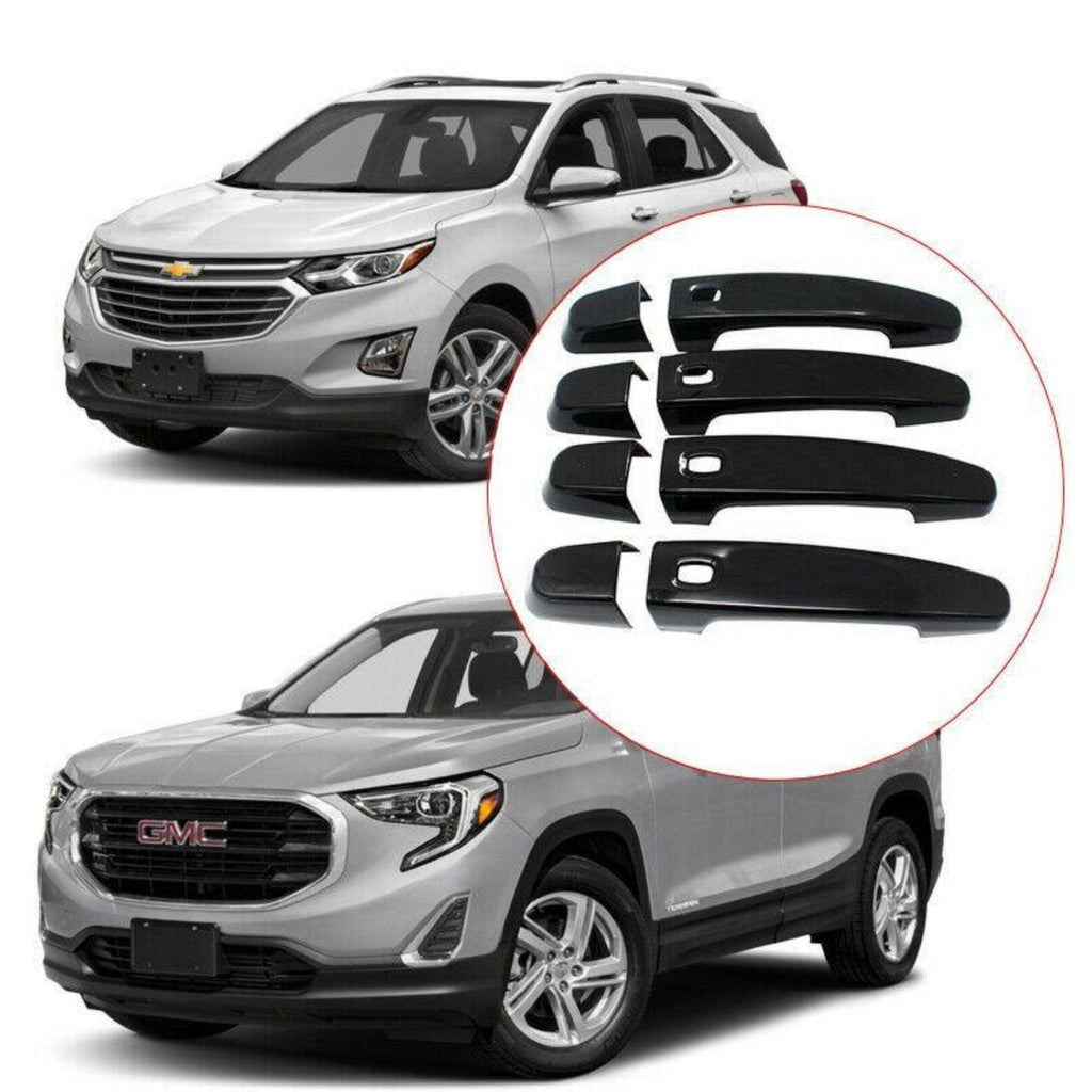 NINTE For 2018 - 2024 Chevy Equinox & GMC Terrain Door Handle Cover W/4 Smart Holes - NINTE