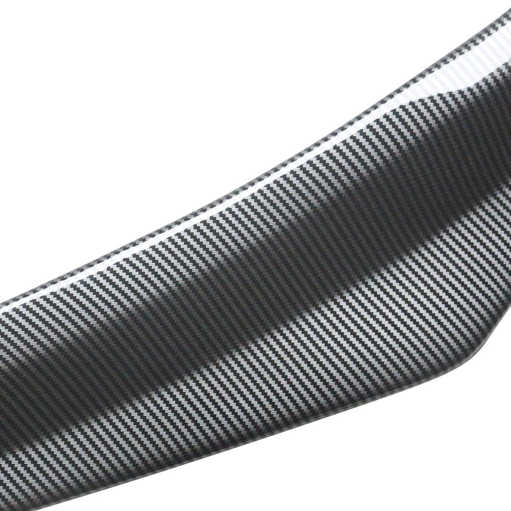 NINTE For 2015 - 2017 Ford Mustang Coupe 1 Piece Front Lip Front Bumper Lip Chin Splitter - NINTE