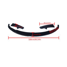 Charger l'image dans la galerie, NINTE For 2012 - 2018 BMW F30 3 - Series M Tech Front Bumper Lip Front Splitter Gloss Black - NINTE