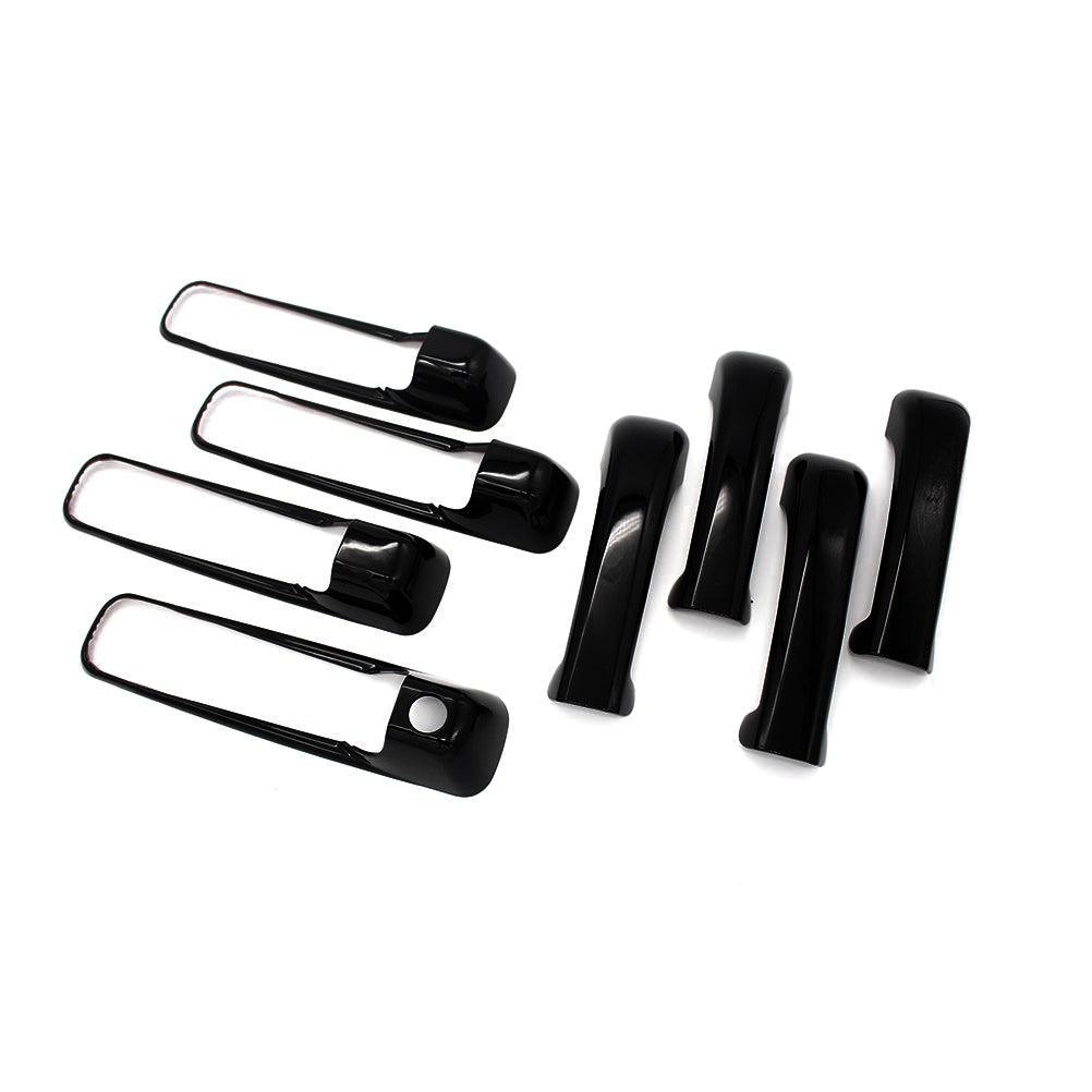 NINTE For 2009 - 2018 DODGE RAM 1500/2500/3500/HD Door Handle Covers ABS Painting Door Handle Caps W/1 key hole - NINTE