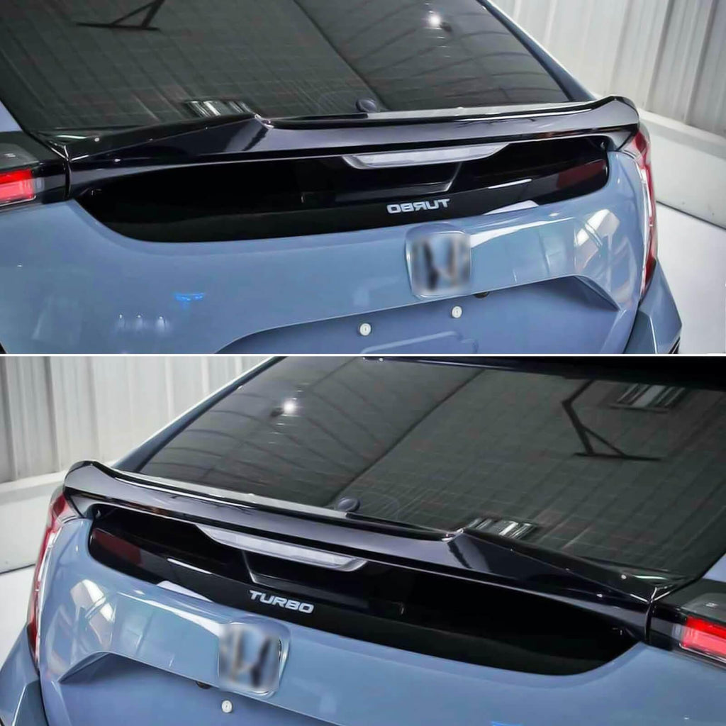 NINTE For 2017 - 2021 Honda Civic 10th Hatchback Rear Spoiler Trunk Spoiler Wing ABS - NINTE