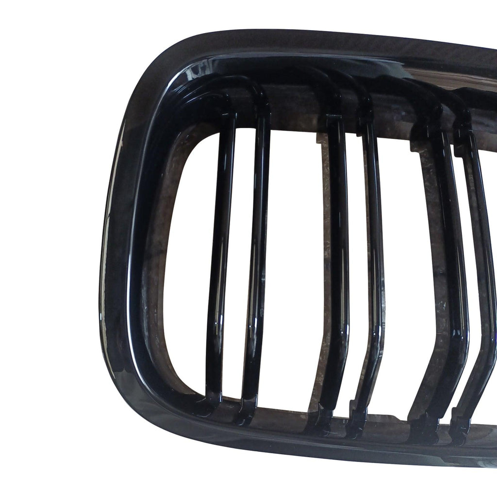 NINTE For 2011 - 2016 BMW 5 Series F10 F11 M5 Grill Replacement Dual Slats Grille Style - NINTE