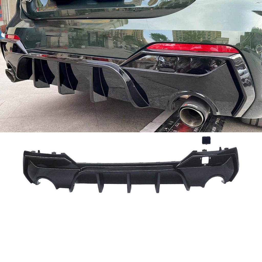 NINTE For 2020 - 2024 BMW 4 Series G22 G23 M - Sport Rear Diffuser Bumper Lip - NINTE