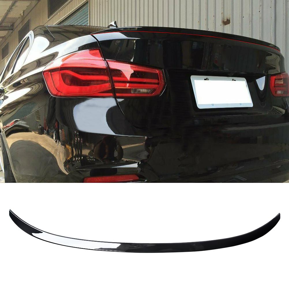 Gearzaar Carbon Fiber Style Rear Trunk Lip Spoiler For BMW F30 3 Series (2012-2018)
