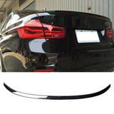 NINTE For 2012-2018 BMW 3 Series F30 F80 ABS Painted MP Style Rear Spoiler Trunk Wing Spoiler