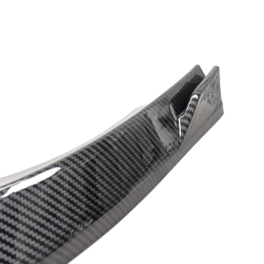 NINTE For 2014 - 2021 Jeep Grand Cherokee SRT/2018 - 2021 Trackhawk Front Lip Spoiler Splitter Guard Bodykit Glossy Black ABS 3Pcs - NINTE