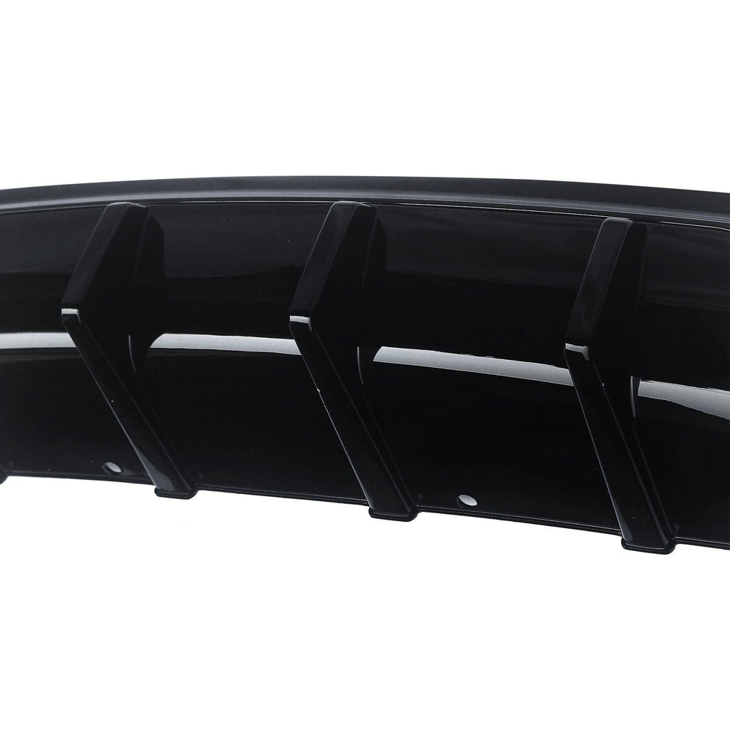 NINTE For 2015 - 2021 Chrysler 300 Dual Rectangle Exhaust Opening Rear Diffuser Rear Bumper Lip - NINTE
