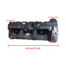 Cargar imagen en el visor de la galería, NINTE For BMW E90 E91 F25 E83 328i X3 Valve Cover with Gasket & Bolts & Cap 11127552281 - NINTE