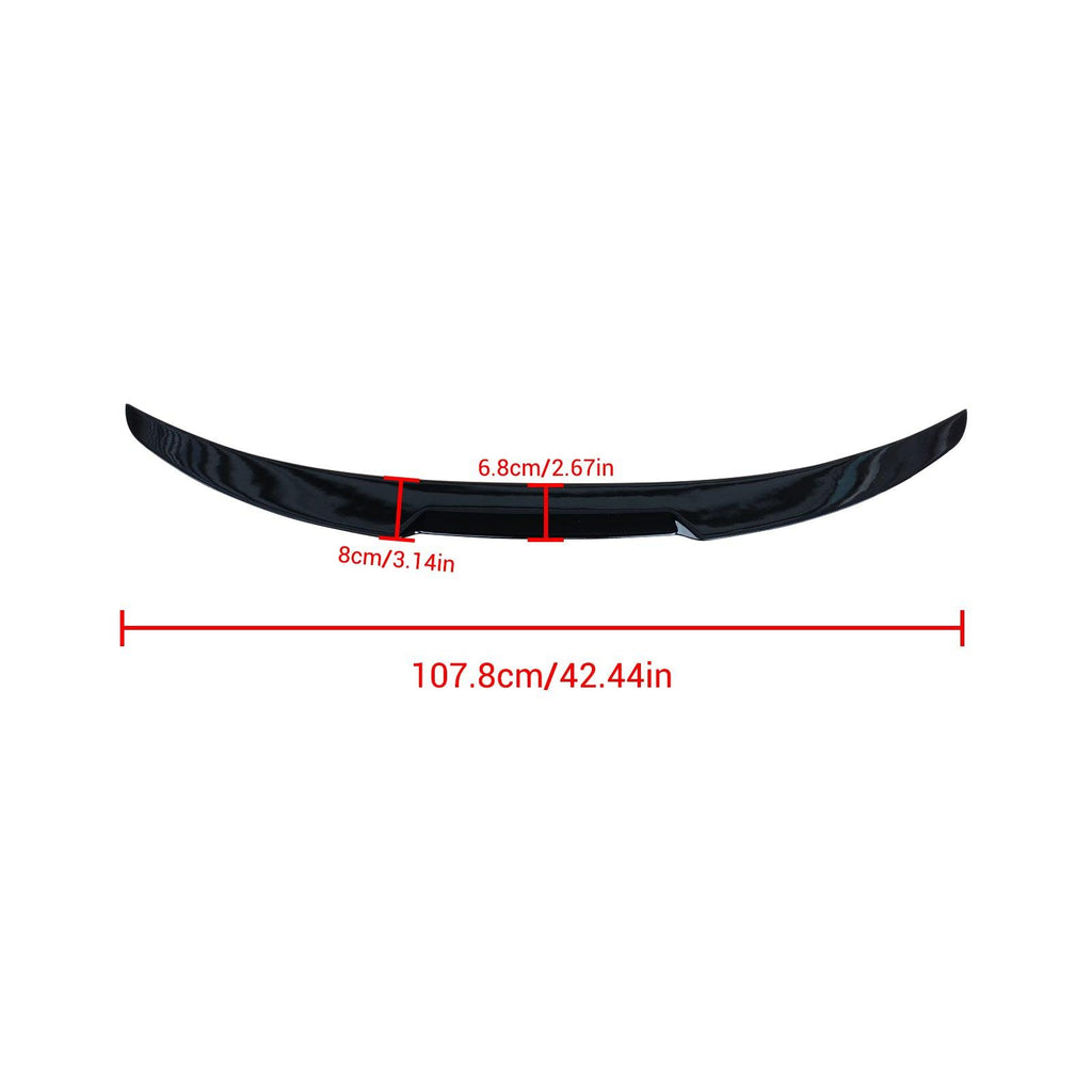 NINTE for 2019 - 2023 BMW 8 Series G14 840i M850i Rear Spoiler Rear Truck Spoiler Diffuser Bodykit M850i Style Rear Trunk Spoiler Lid Wing Gloss Black - NINTE