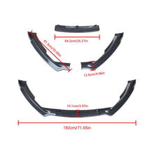 Load image into Gallery viewer, NINTE For 2017 - 2018 Ford Fusion Front Lip Front Bumper Lip 3PCS Body Kit Spoiler Splitter - NINTE