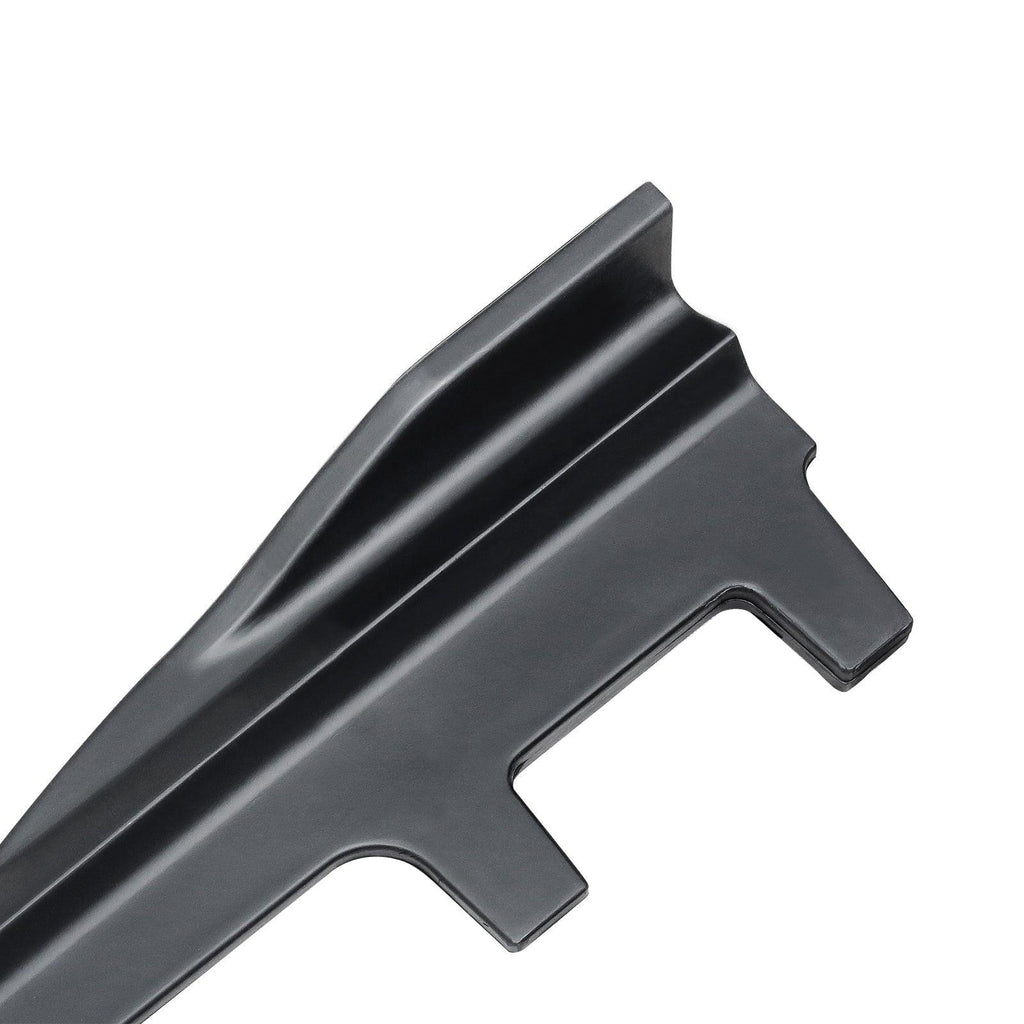 NINTE For 2018 - 2022 Honda Accord Side Skirts Side Bottom Extension Lips ABS Matte Black - NINTE