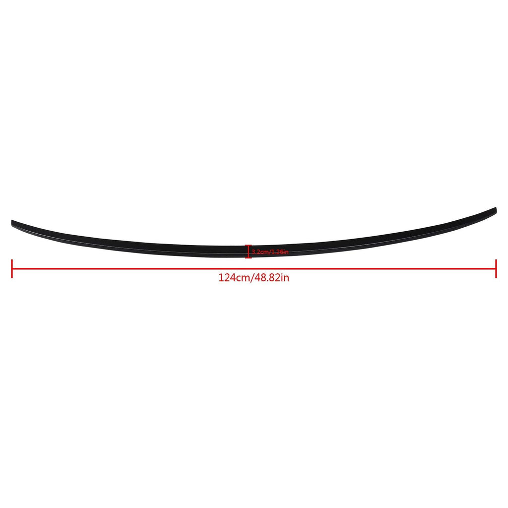 NINTE For 2012 - 2018 Audi A6 C7 Rear Spoiler Rear Trunk Spoiler Wing Painted - NINTE