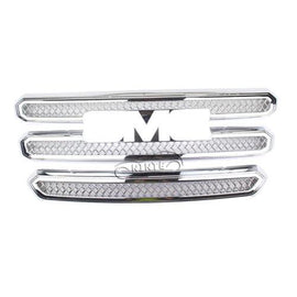 NINTE Grille Fit For GMC Terrain SLE SLT 2016 2017 Front Grille Covers Front Bumper ABS Painted 3 Bar Replacement - NINTE