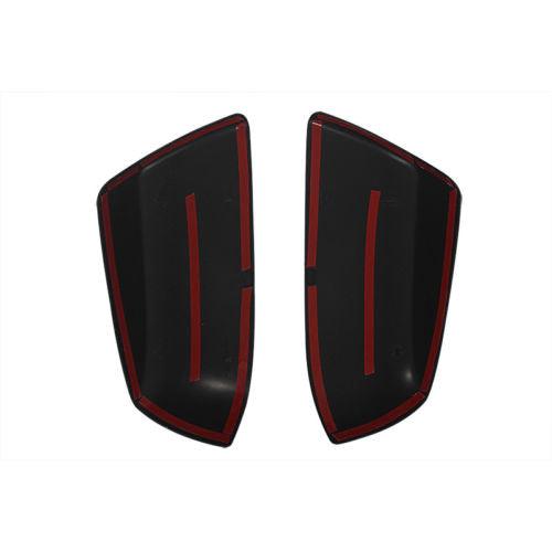 NINTE Mirror Caps for 2007 - 2021 Toyota Tundra & Sequoia Gloss Black Top Half Mirror Covers (NOT The Replacement) - NINTE