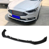 NINTE For 2019-2021 Ford Fusion Mondeo Front Bumper Lip Splitter 3 Pieces ABS