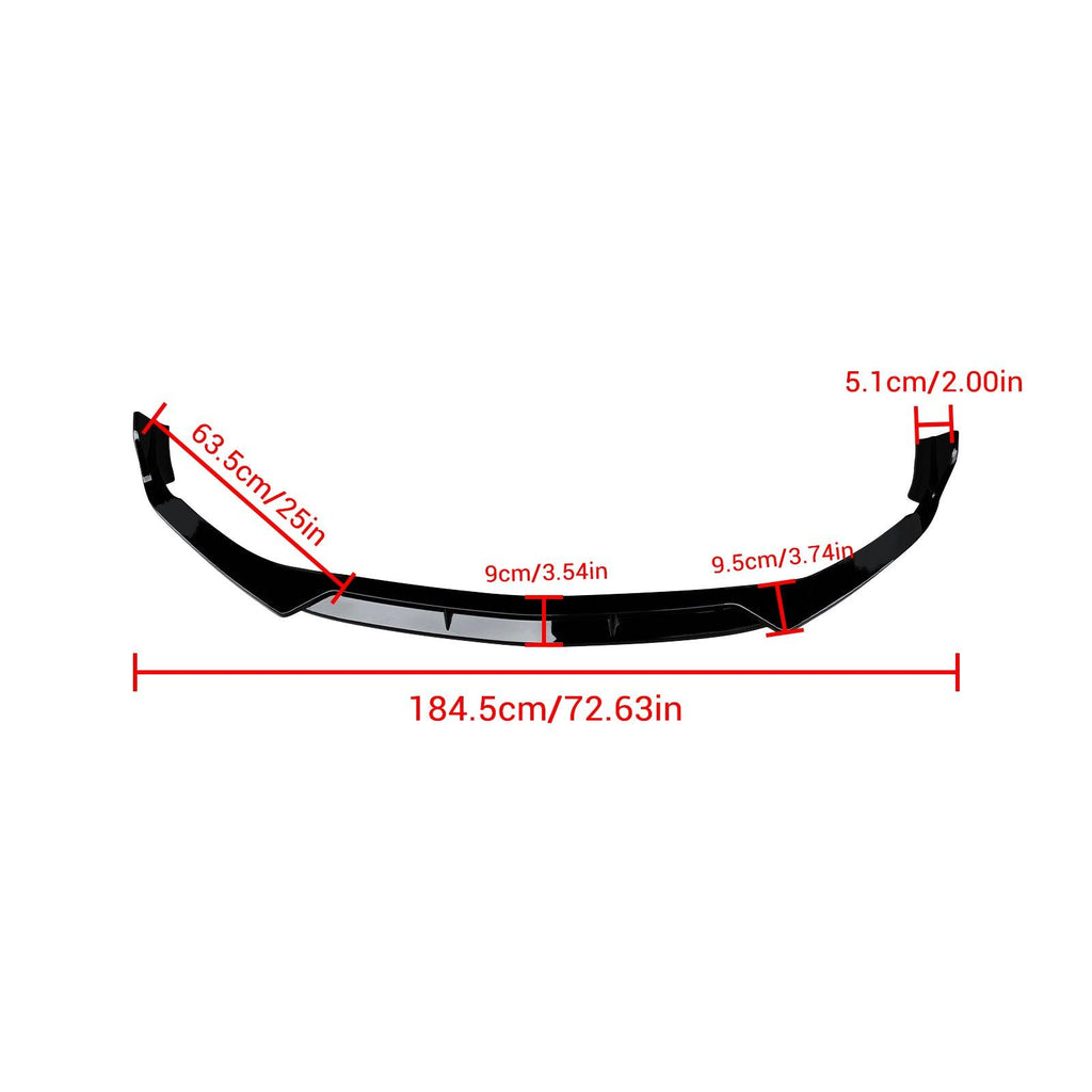NINTE For 2022 - 2025 Mercedes - Benz C - Class W206 C300 Sedan AMG Line/ 2023 AMG C43 Front Lip - NINTE