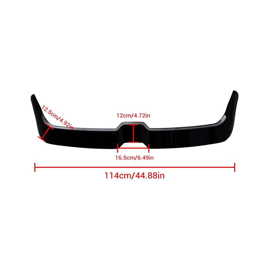 NINTE Roof Spoiler for 2013 - 2020 Audi A3 Hatchback ABS Gloss Black Painted Rear Window Roof Spoiler Window Visor Spoiler Wing - NINTE