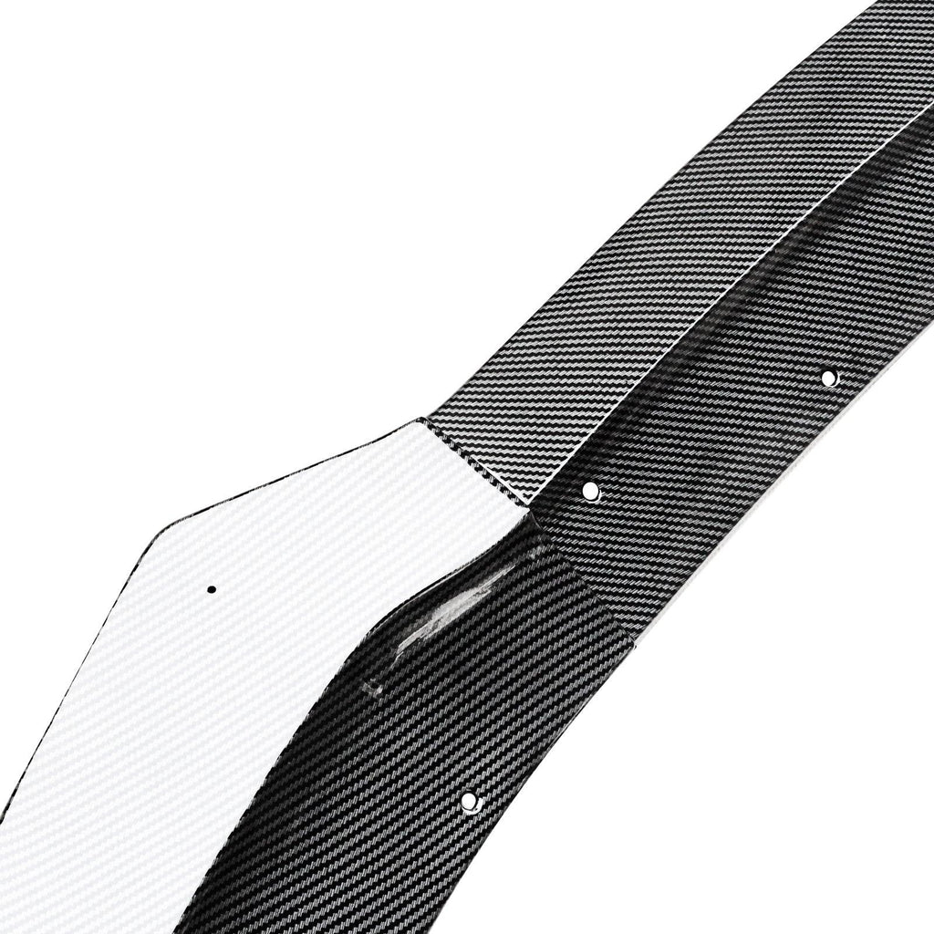NINTE For 2015 - 2023 Dodge Charger SRT Scat Pack Front Lip Front Bumper Splitter ABS 3PCs - NINTE