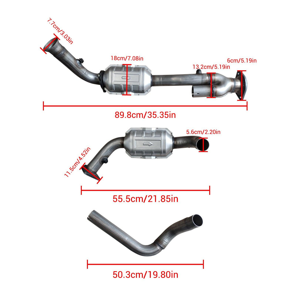 NINTE For 1999 - 2007 Chevy Silverado Tahoe Suburban GMC Sierra 1500 Yukon EPA Catalytic Converter - NINTE